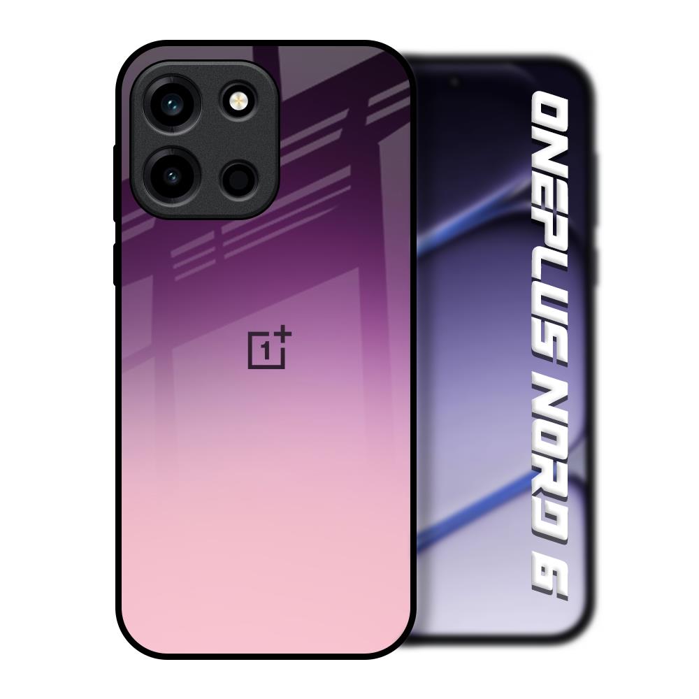 Purple Gradient OnePlus Nord 6 Glass Back Cover Online