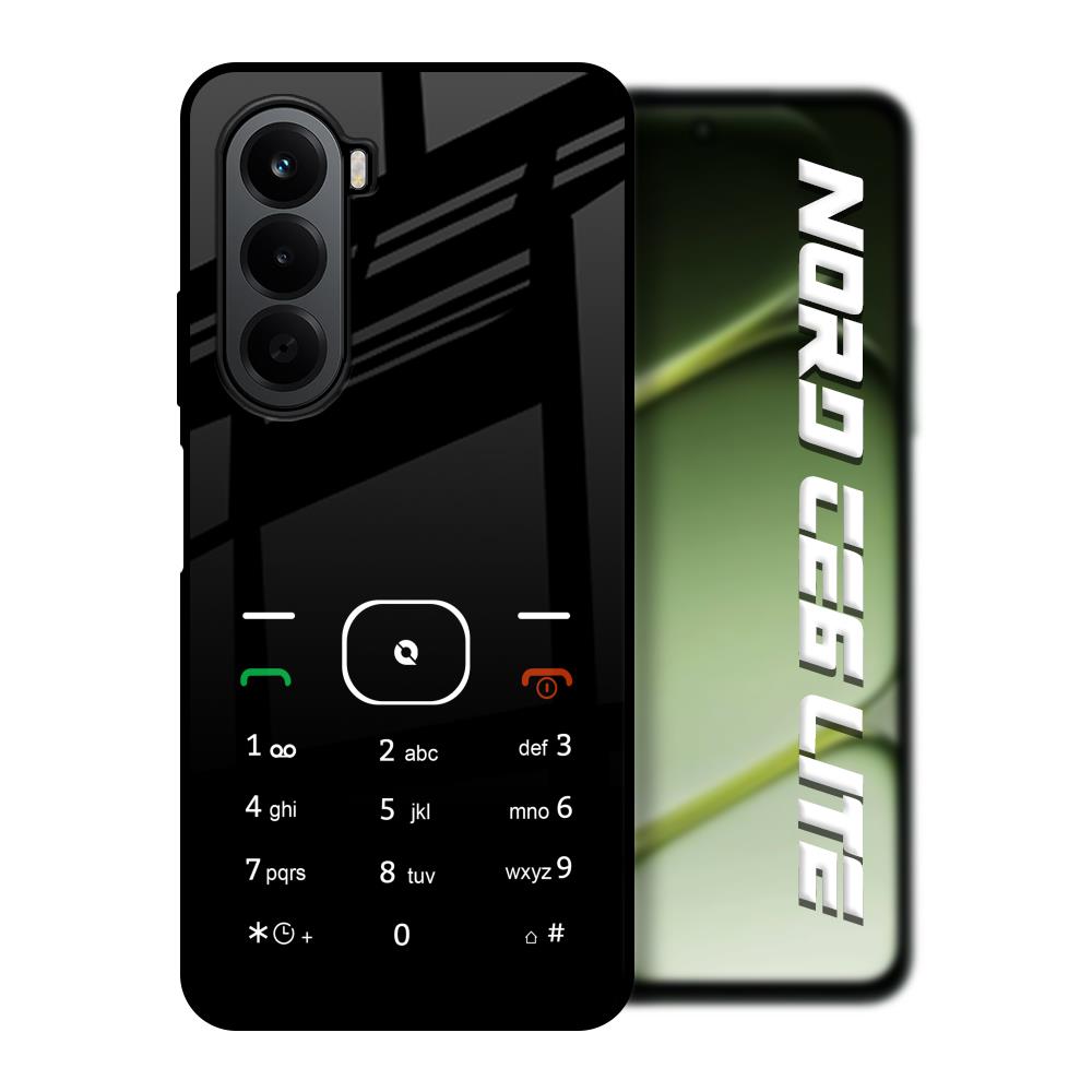 Classic Keypad Pattern OnePlus Nord CE6 lite Glass Back Cover Online