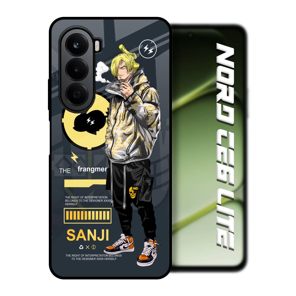 Cool Sanji OnePlus Nord CE6 lite Glass Back Cover Online