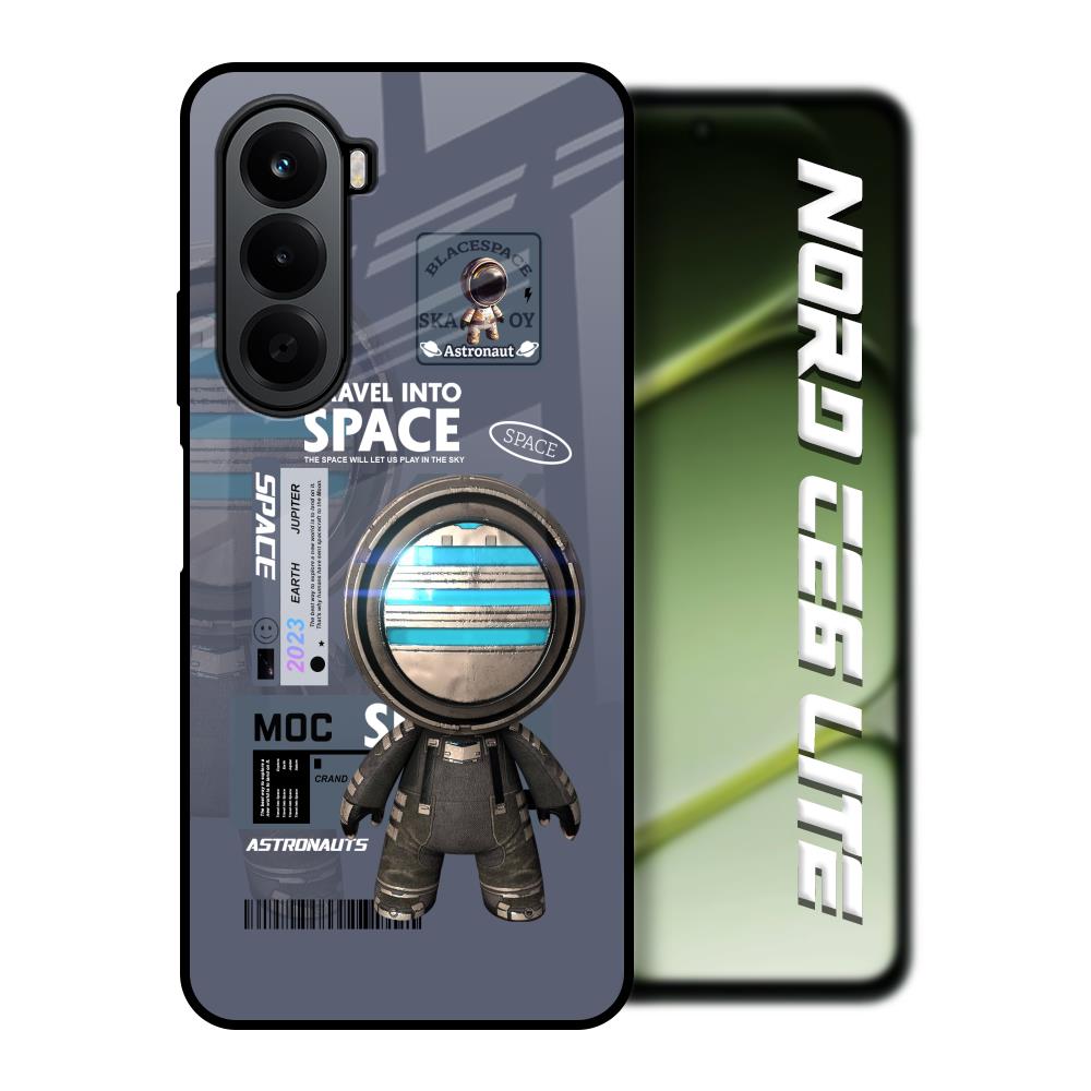 Space Travel OnePlus Nord CE6 lite Glass Back Cover Online