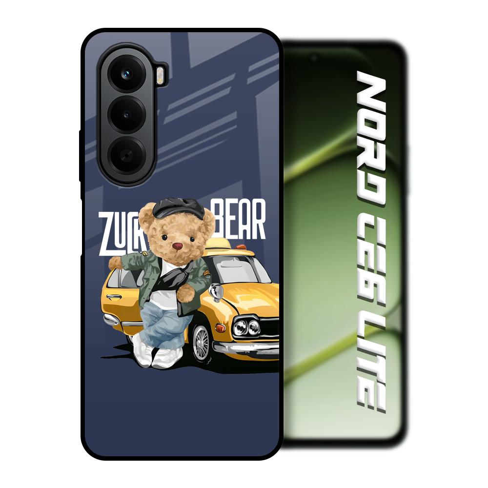 Adventurous Bear OnePlus Nord CE6 lite Glass Back Cover Online