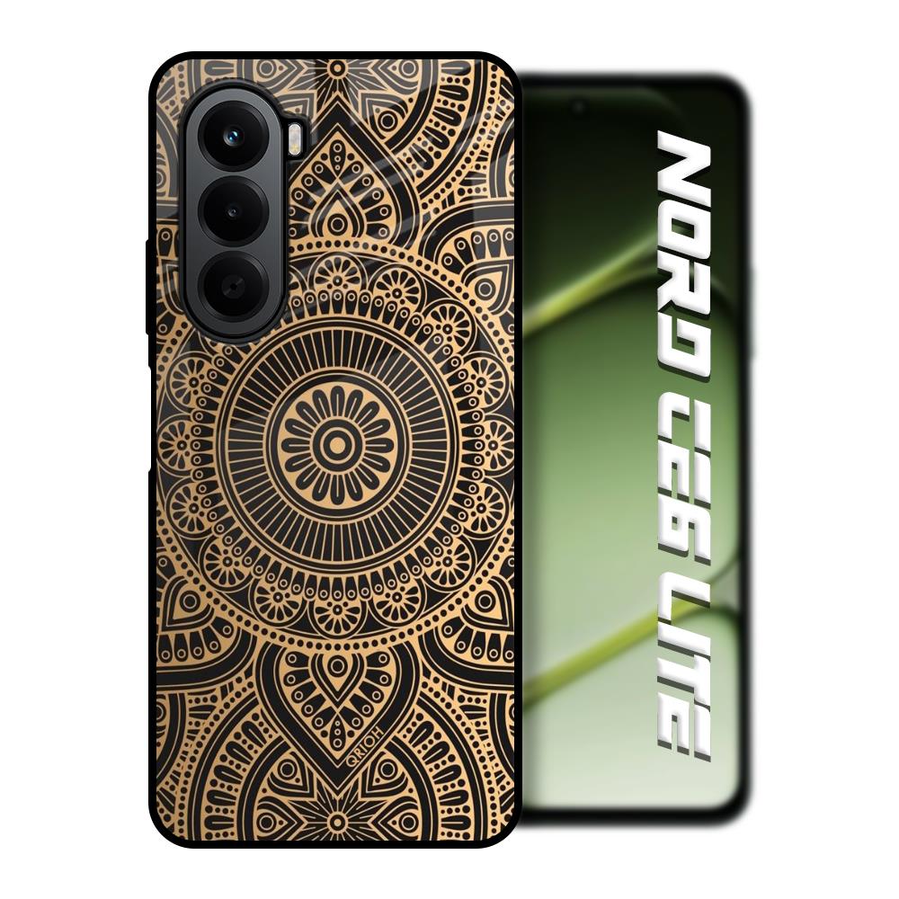Luxury Mandala OnePlus Nord CE6 lite Glass Back Cover Online