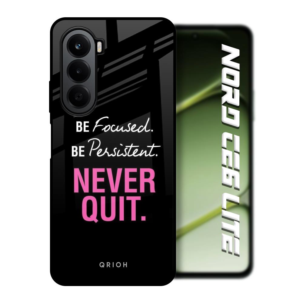 Be Focused OnePlus Nord CE6 lite Glass Back Cover Online
