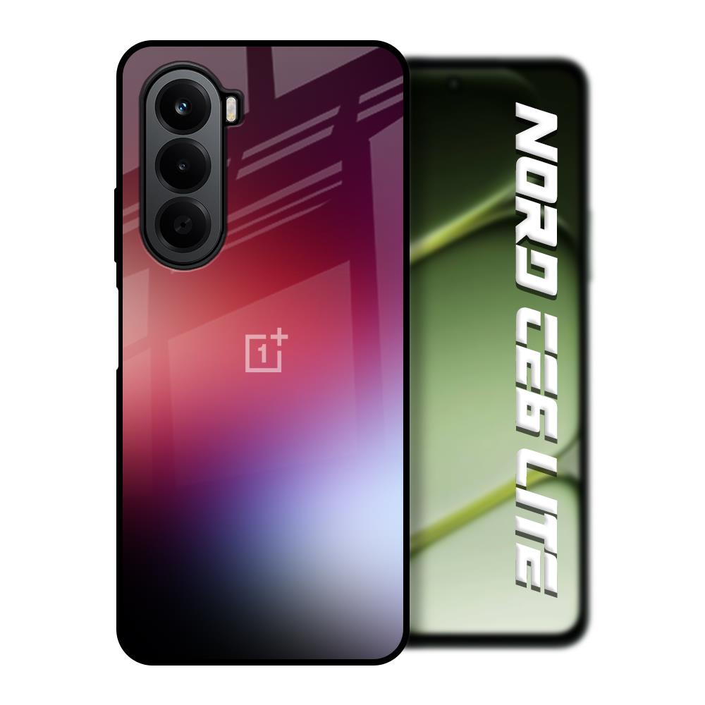 Gaussian Red OnePlus Nord CE6 lite Glass Back Cover Online