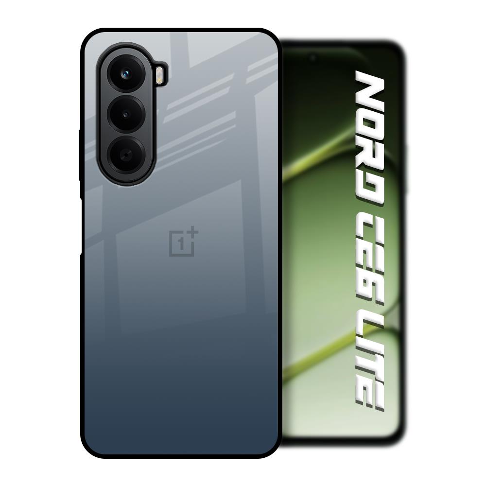 Smokey Grey Color OnePlus Nord CE6 lite Glass Back Cover Online