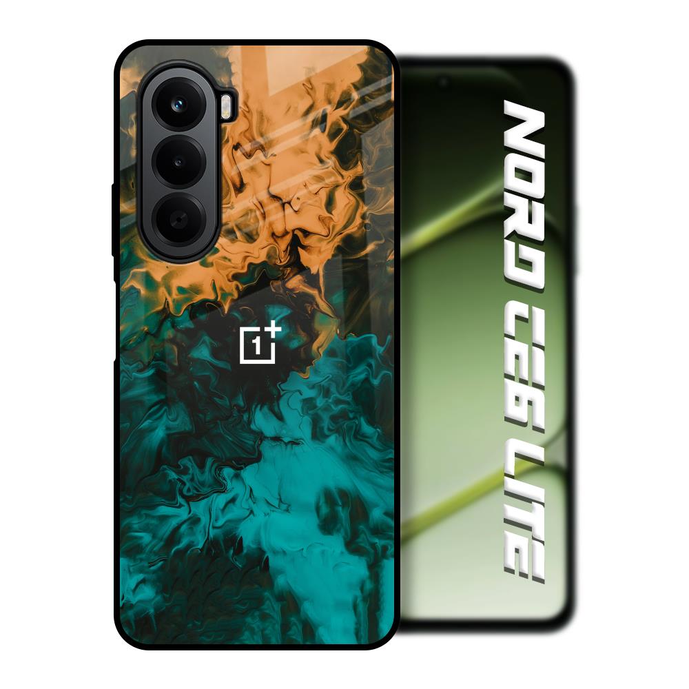 Watercolor Wave OnePlus Nord CE6 lite Glass Back Cover Online