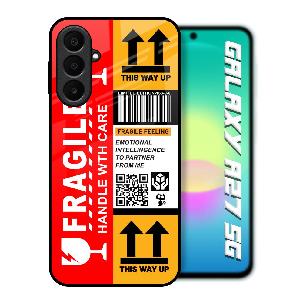 Handle With Care Samsung Galaxy A27 5G Glass Back Cover Online