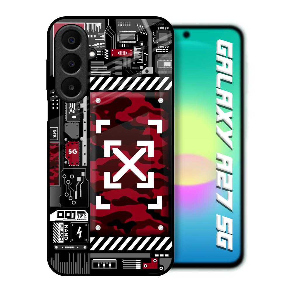 Technology Art Samsung Galaxy A27 5G Glass Back Cover Online
