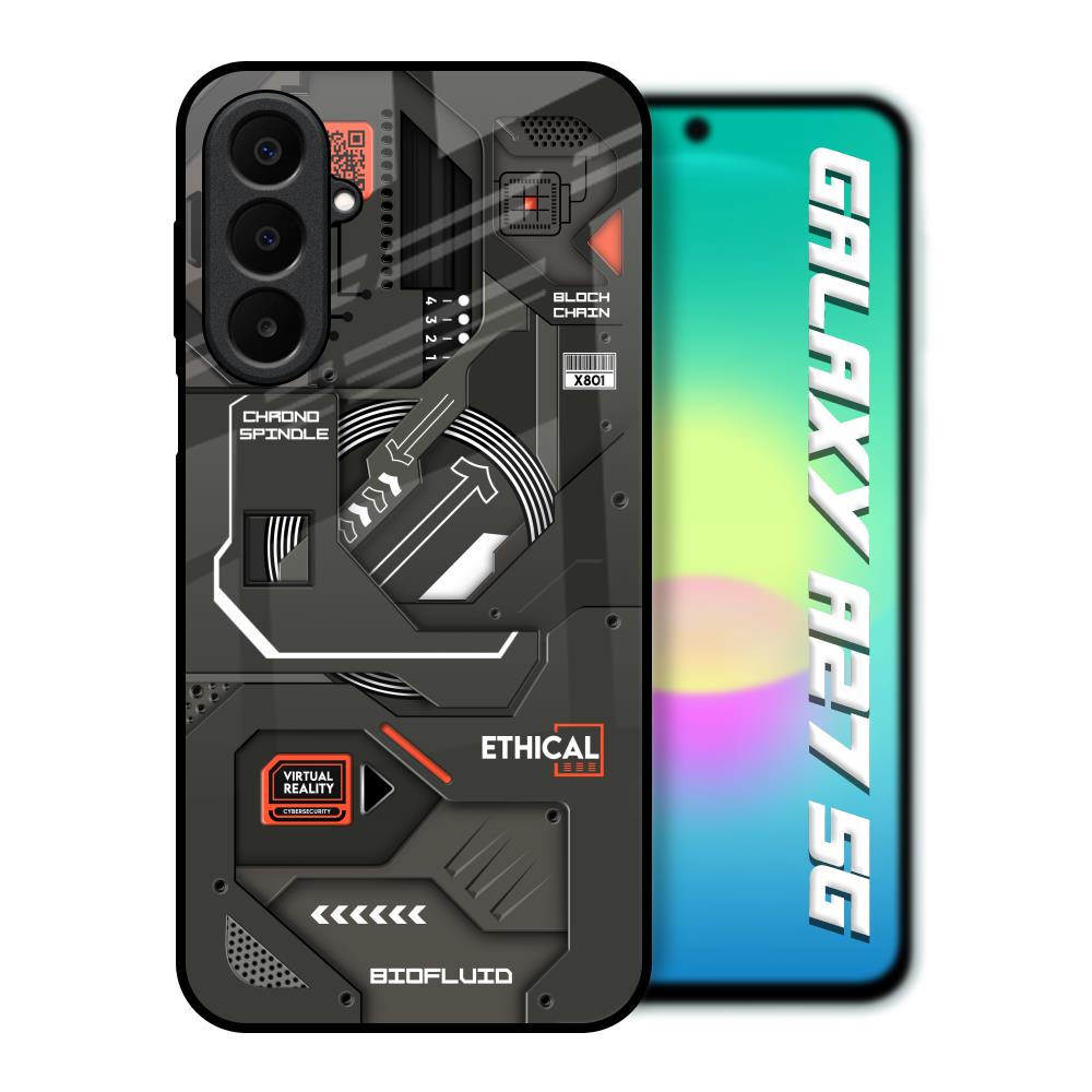 Tech Aesthetics Samsung Galaxy A27 5G Glass Back Cover Online
