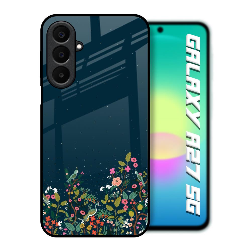Small Garden Samsung Galaxy A27 5G Glass Back Cover Online