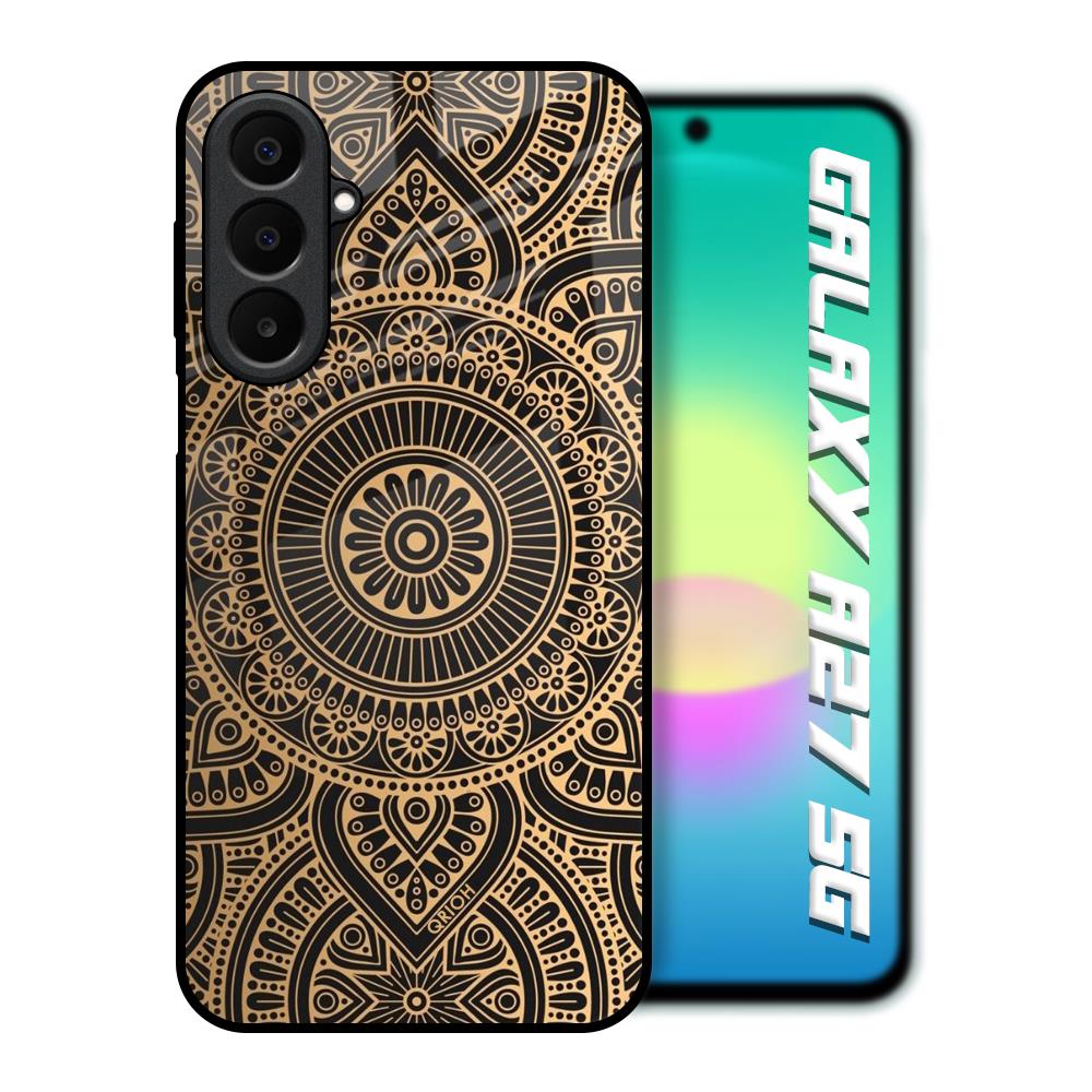Luxury Mandala Samsung Galaxy A27 5G Glass Back Cover Online