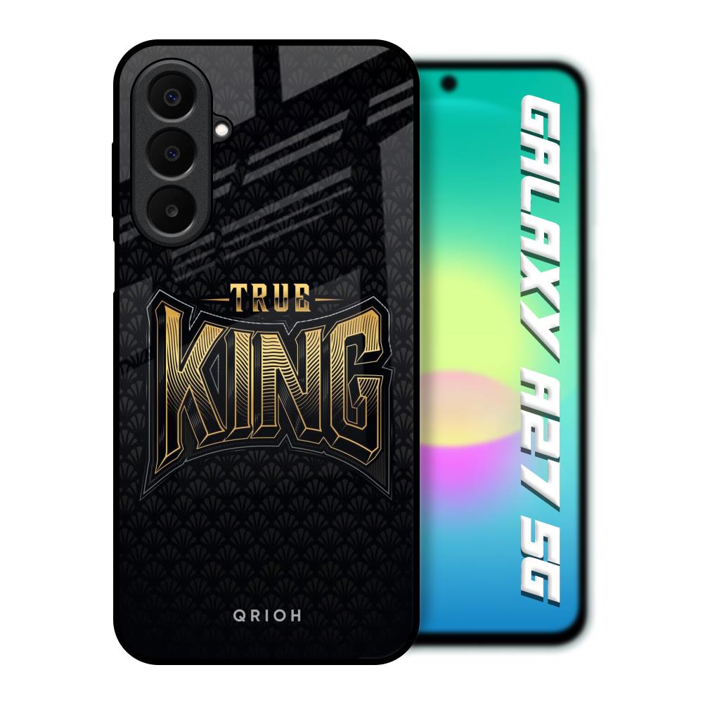 True King Samsung Galaxy A27 5G Glass Back Cover Online