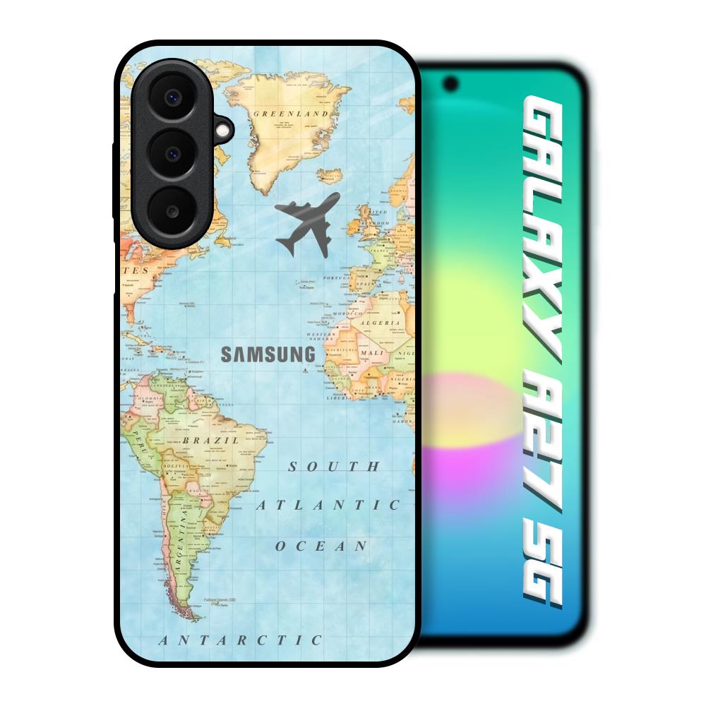 Fly Around The World Samsung Galaxy A27 5G Glass Back Cover Online