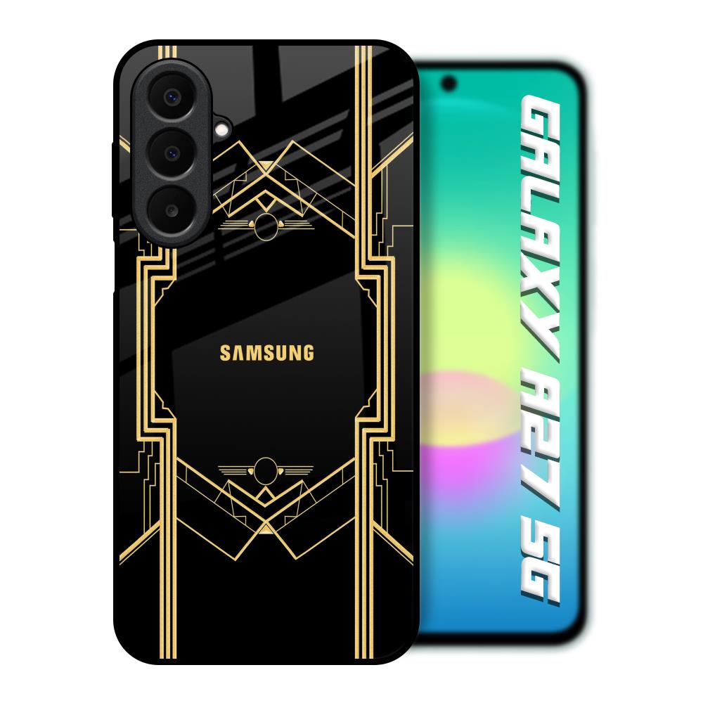 Sacred Logo Samsung Galaxy A27 5G Glass Back Cover Online