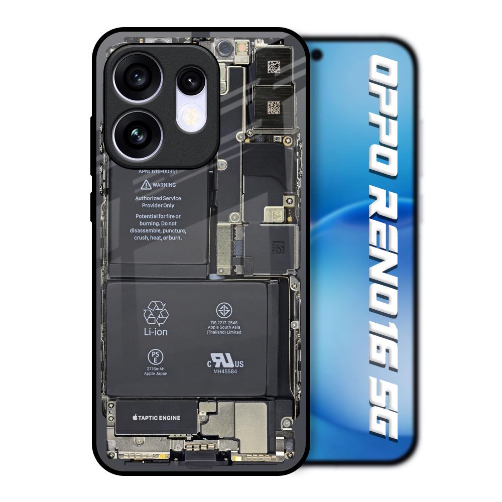 Skeleton Inside Oppo Reno16 5G Glass Back Cover Online