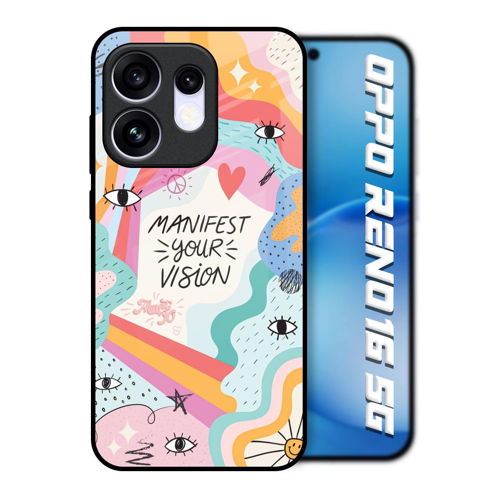 Vision Manifest Oppo Reno16 5G Glass Back Cover Online