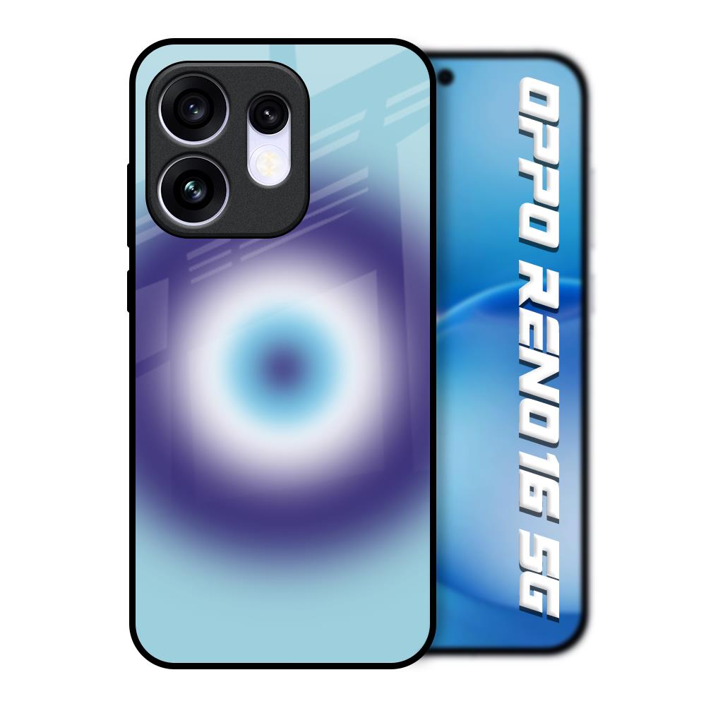 EvilEye Art Oppo Reno16 5G Glass Back Cover Online