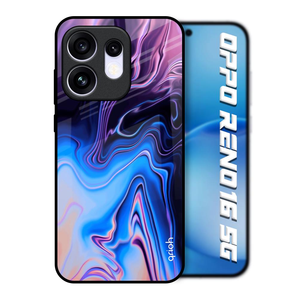 Psychic Texture Oppo Reno16 5G Glass Back Cover Online