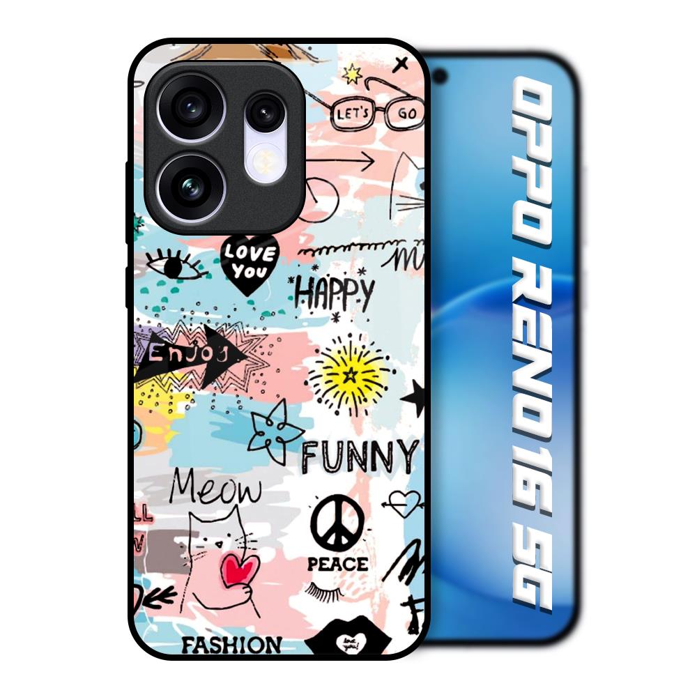 Just For You Oppo Reno16 5G Glass Back Cover Online