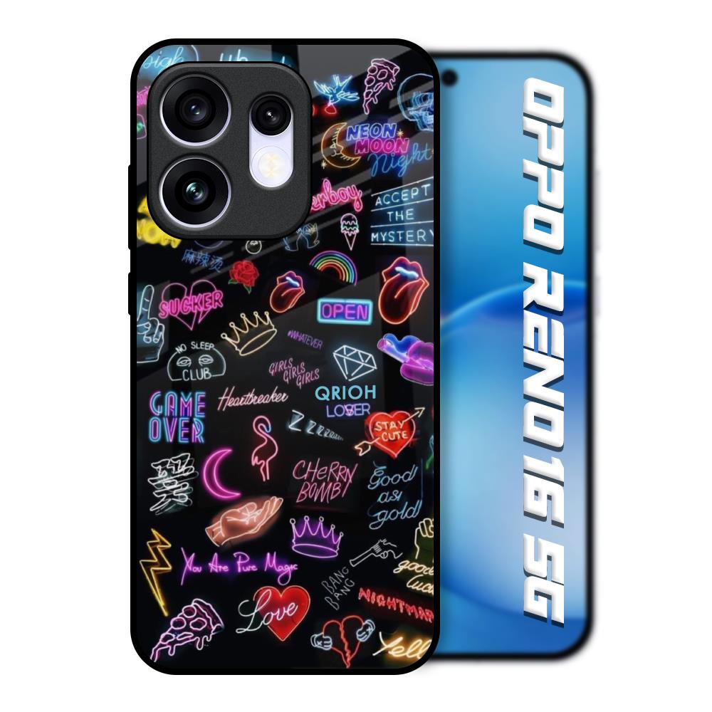 Accept The Mystery Oppo Reno16 5G Glass Back Cover Online