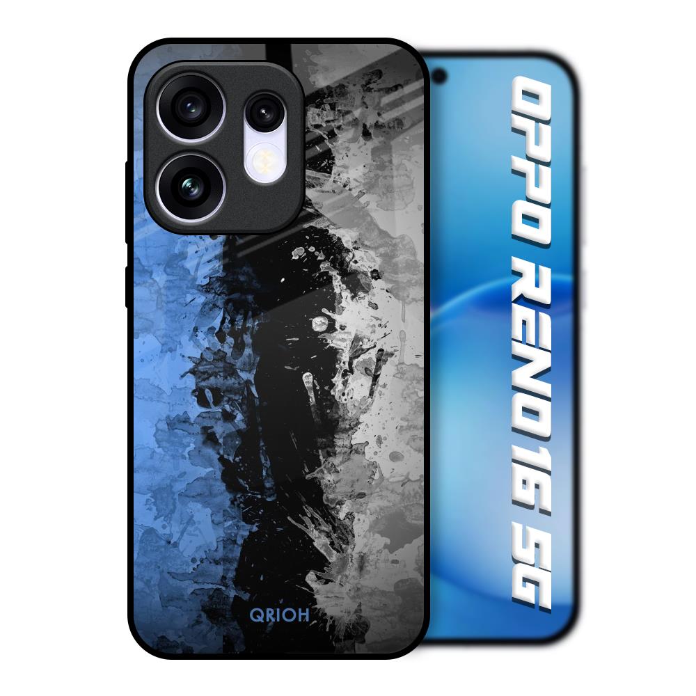 Dark Grunge Oppo Reno16 5G Glass Back Cover Online