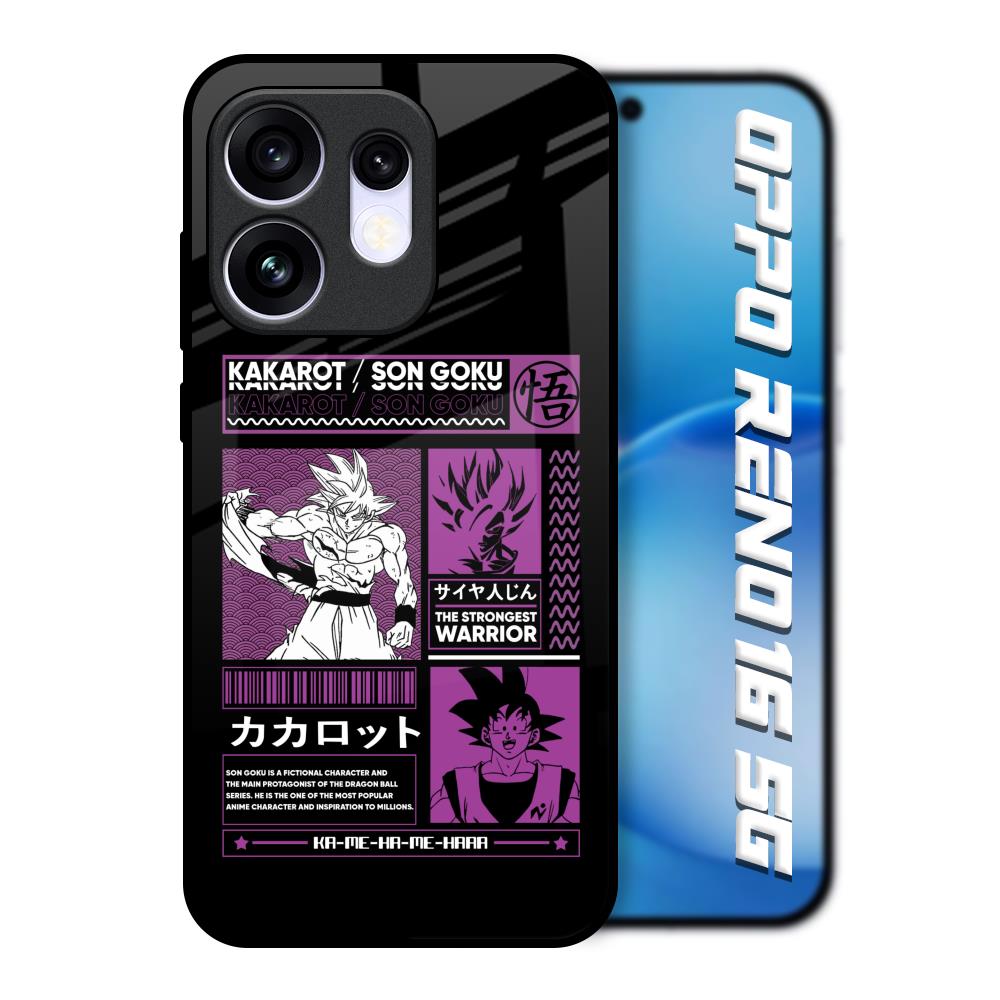 Strongest Warrior Oppo Reno16 5G Glass Back Cover Online