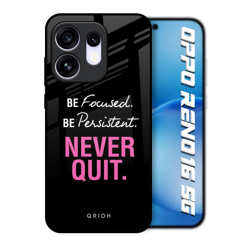 Be Focused Oppo Reno16 5G Glass Back Cover Online