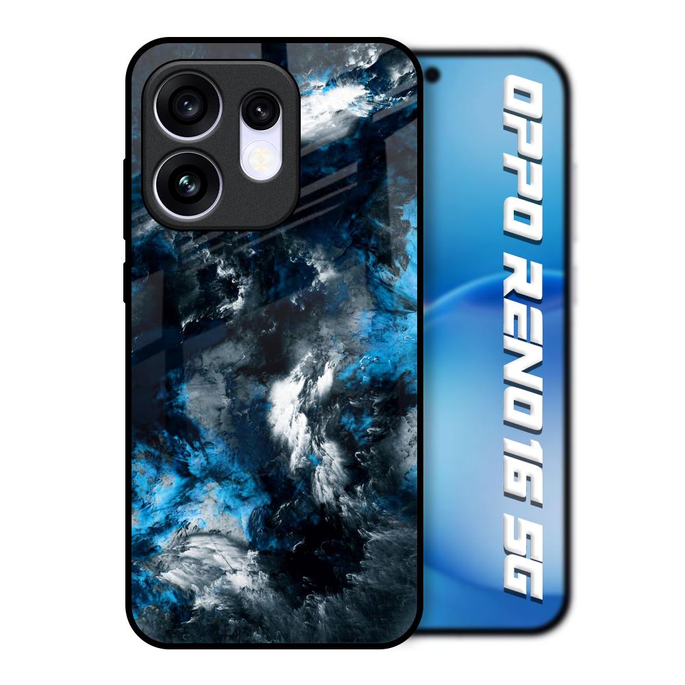 Cloudy Dust Oppo Reno16 5G Glass Back Cover Online