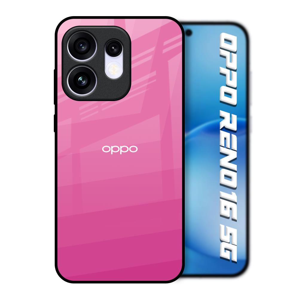 Pink Ribbon Caddy Oppo Reno16 5G Glass Back Cover Online