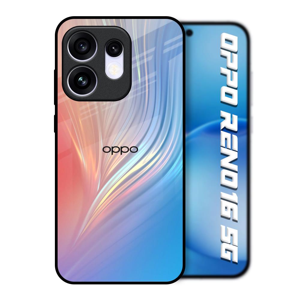 Mystic Aurora Oppo Reno16 5G Glass Back Cover Online