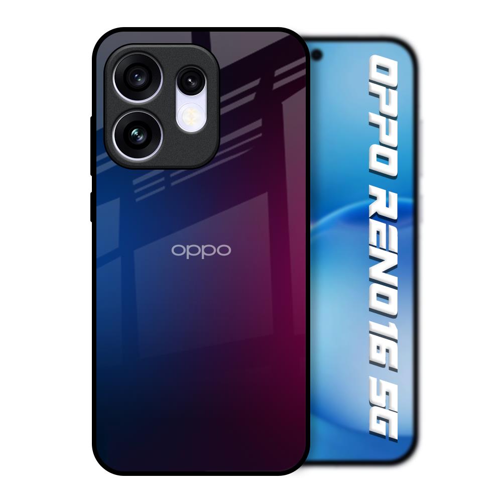 Mix Gradient Shade Oppo Reno16 5G Glass Back Cover Online