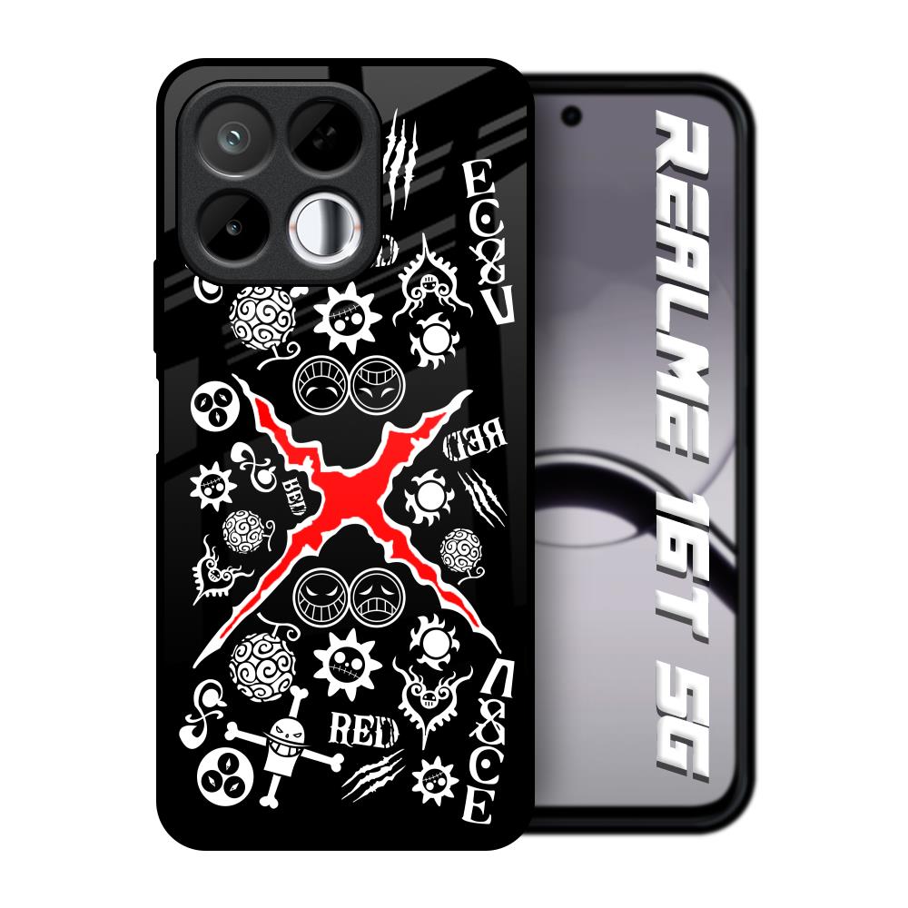 Red Zone Realme 16T 5G Glass Back Cover Online