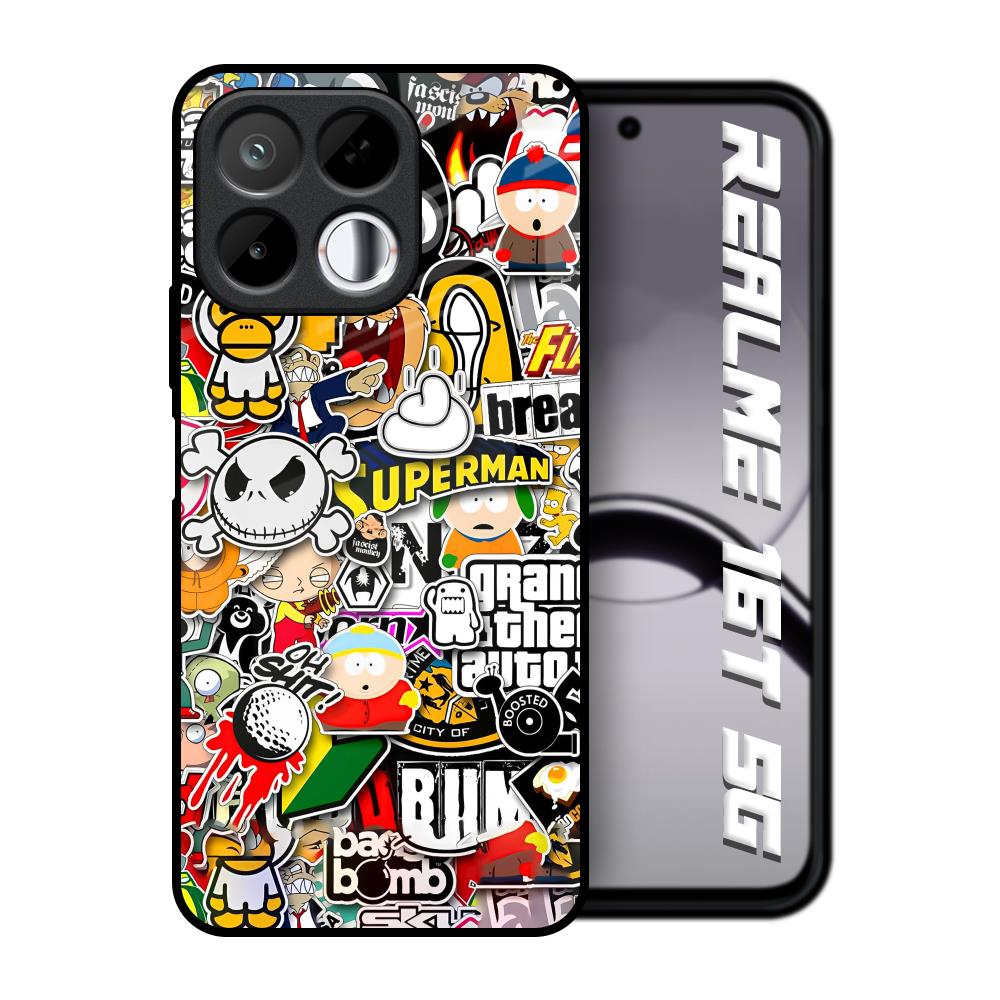 Boosted Realme 16T 5G Glass Back Cover Online