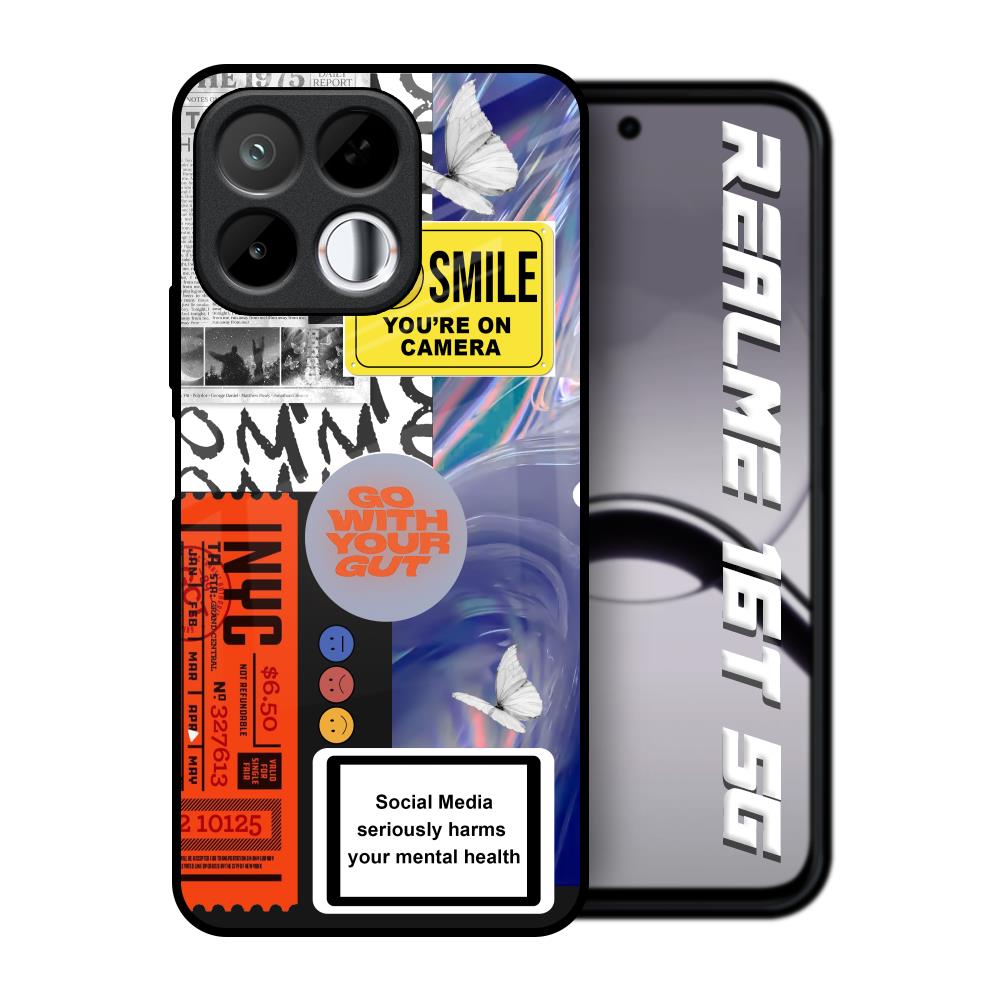 Smile for Camera Realme 16T 5G Glass Back Cover Online