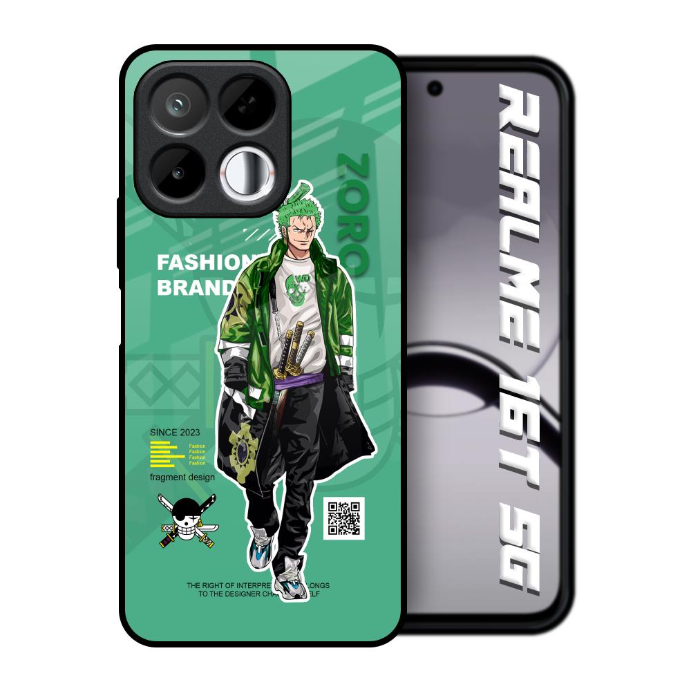 Zoro Bape Realme 16T 5G Glass Back Cover Online