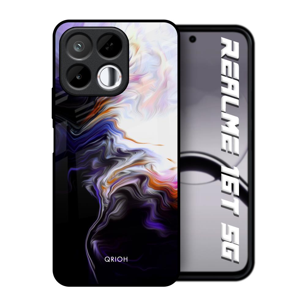 Enigma Smoke Realme 16T 5G Glass Back Cover Online