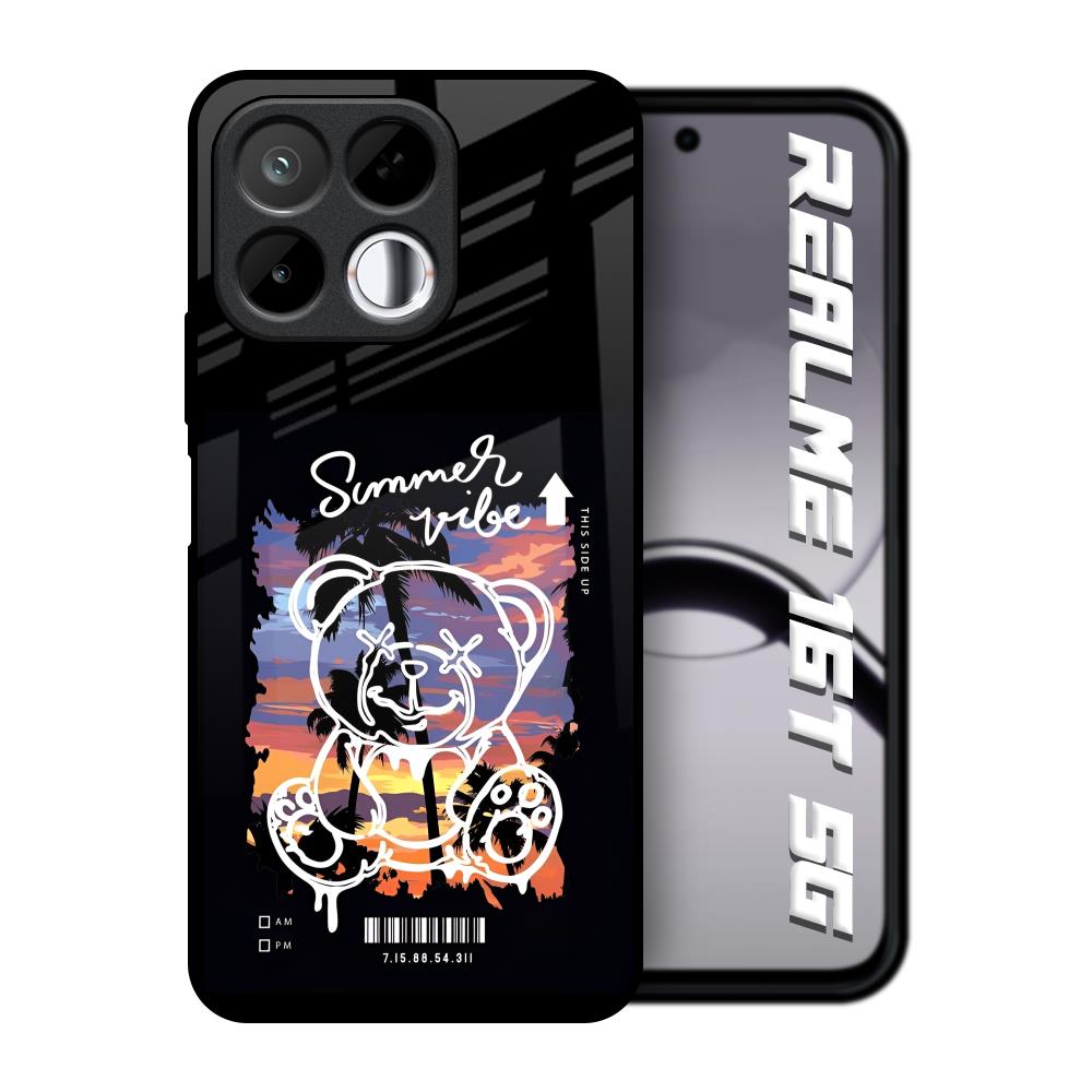 Summer Vibe Realme 16T 5G Glass Back Cover Online