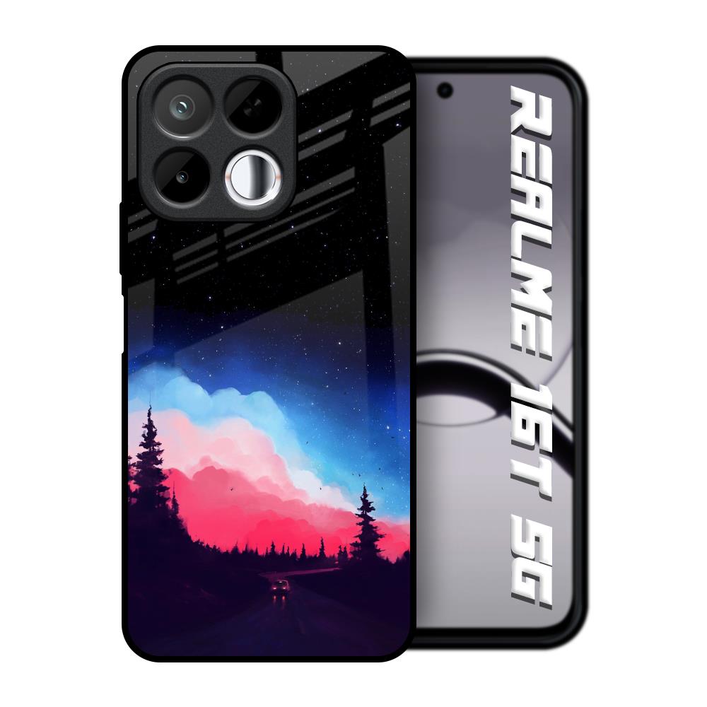 Drive In Dark Realme 16T 5G Glass Back Cover Online