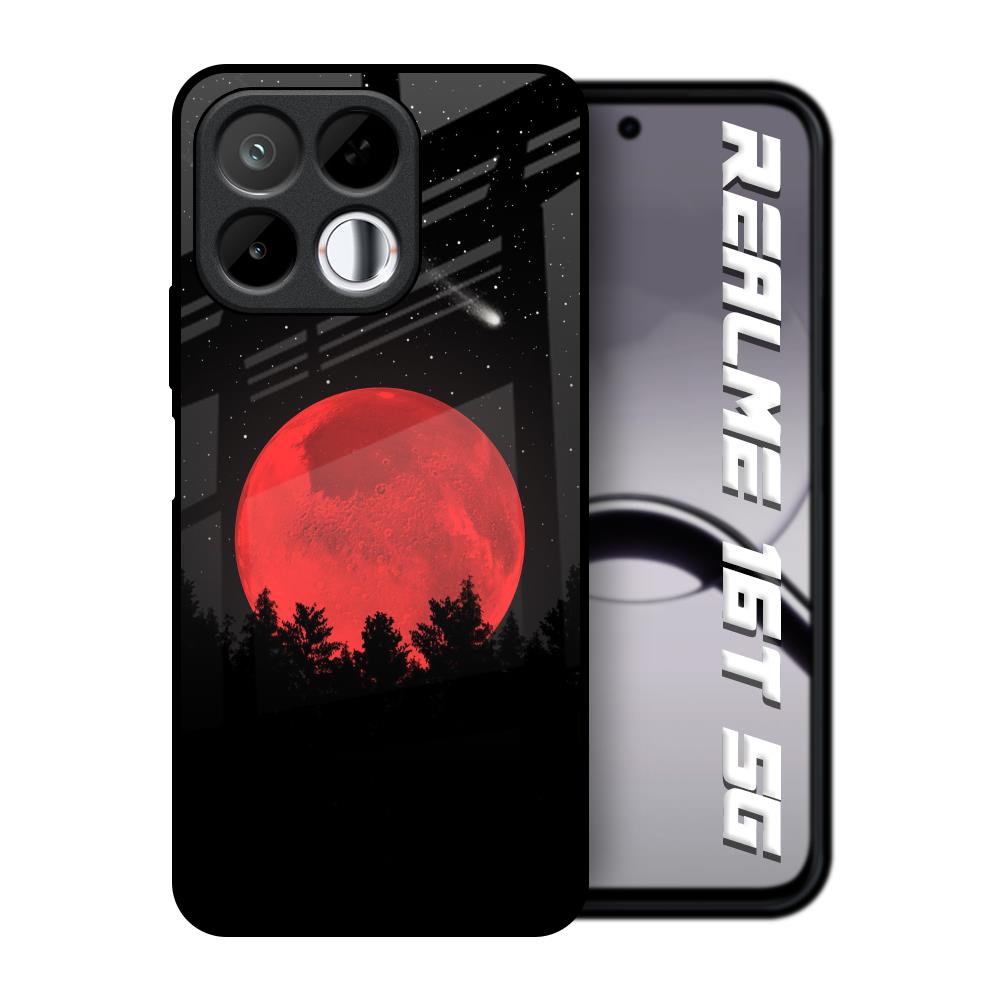 Moonlight Aesthetic Realme 16T 5G Glass Back Cover Online