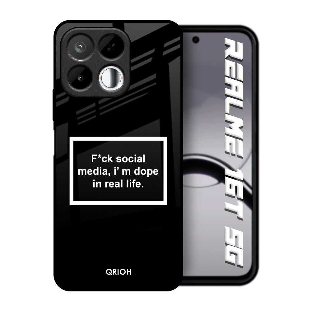 Dope In Life Realme 16T 5G Glass Back Cover Online
