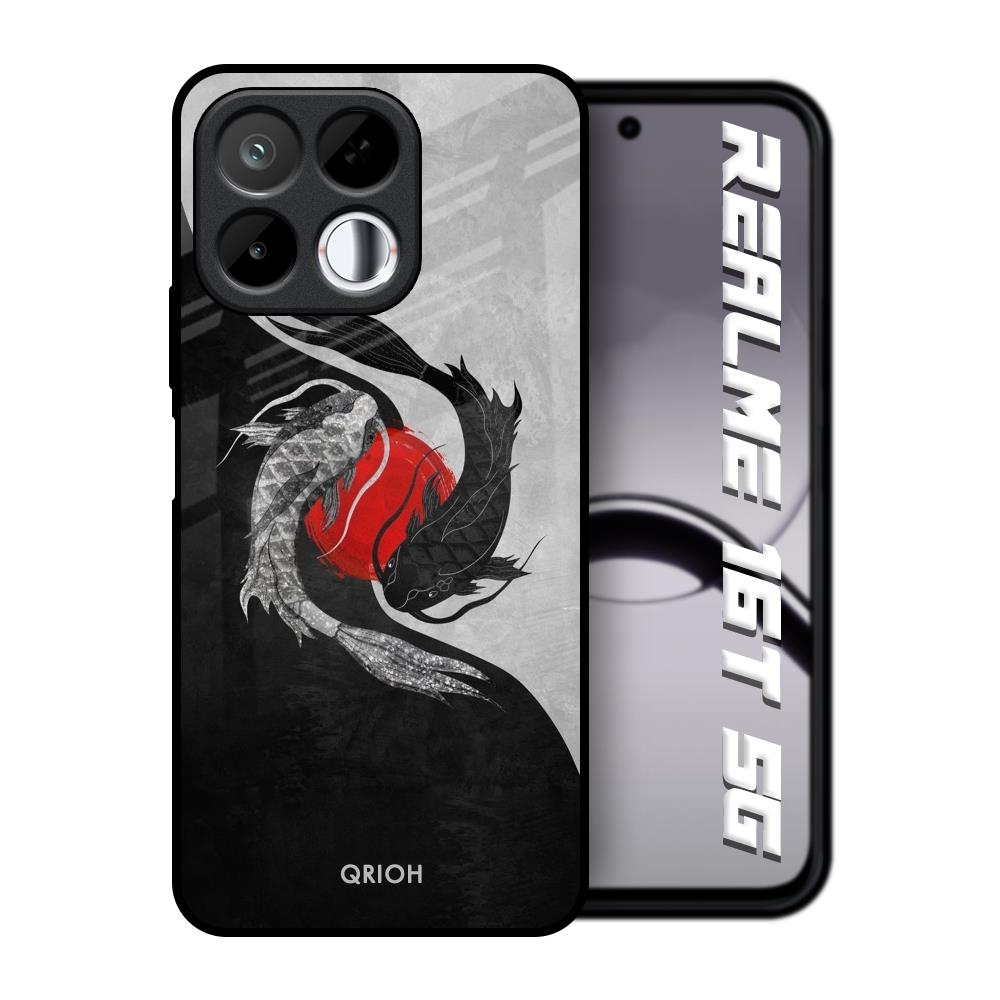 Japanese Art Realme 16T 5G Glass Back Cover Online