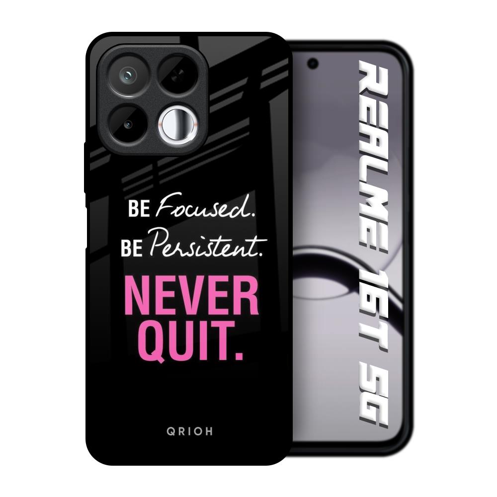 Be Focused Realme 16T 5G Glass Back Cover Online