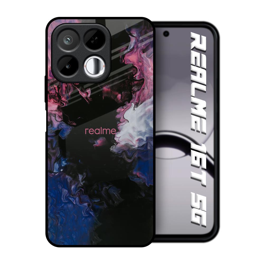 Smudge Brush Realme 16T 5G Glass Back Cover Online