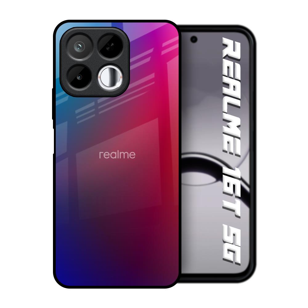 Magical Color Shade Realme 16T 5G Glass Back Cover Online