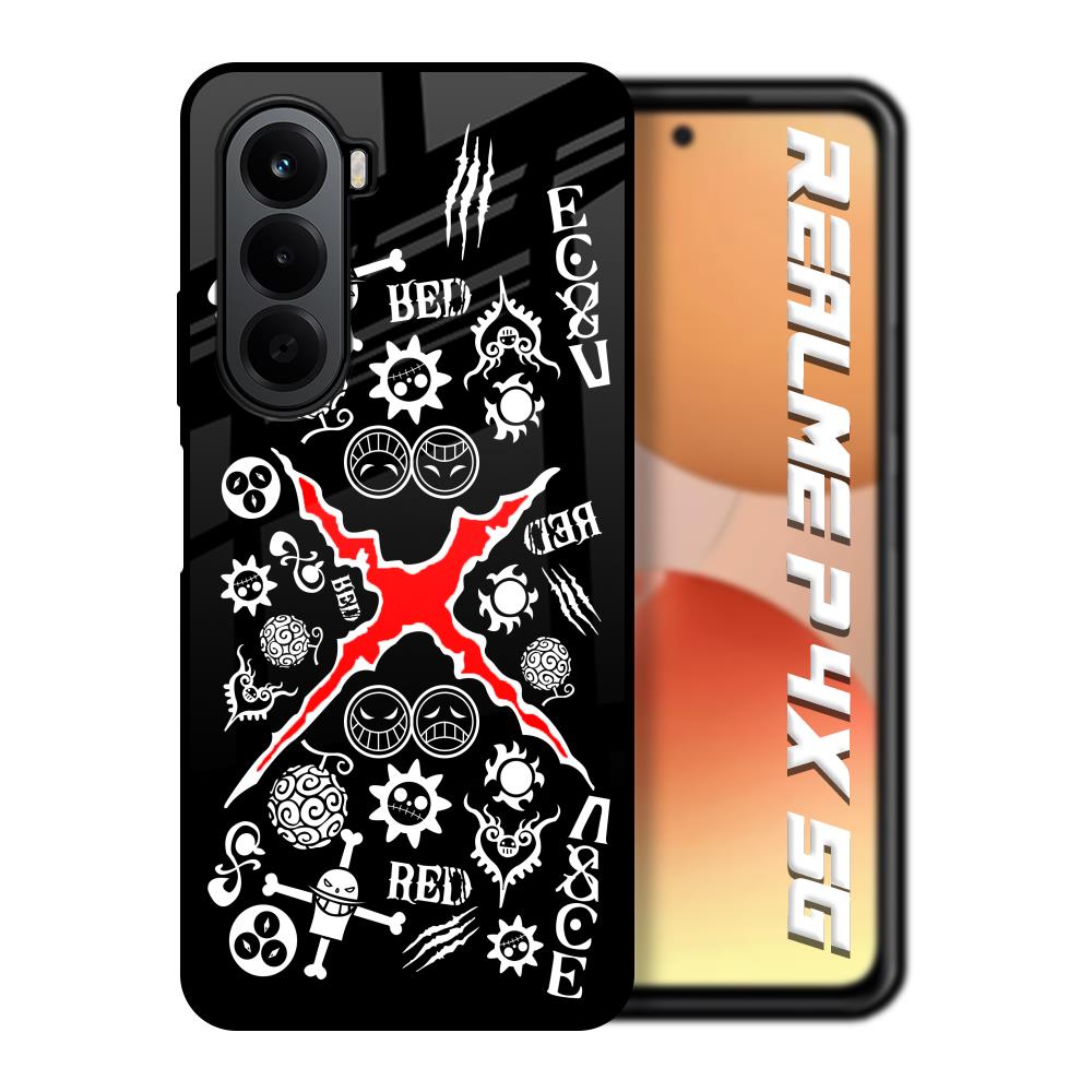 Red Zone Realme P4x 5G Glass Back Cover Online