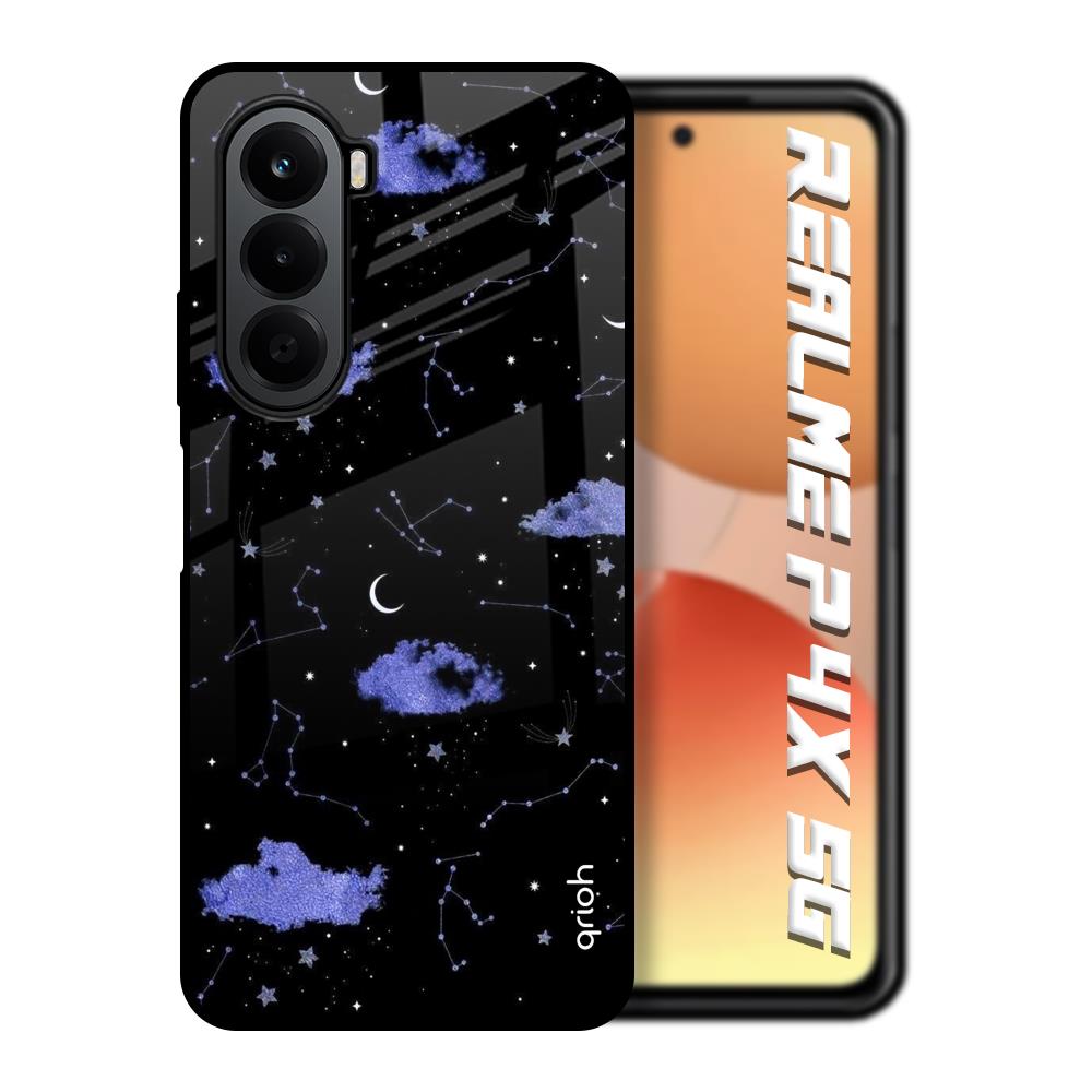 Constellations Realme P4x 5G Glass Back Cover Online