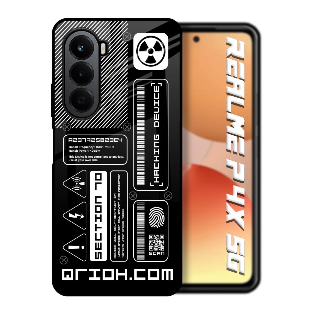 Futuristic Art Realme P4x 5G Glass Back Cover Online