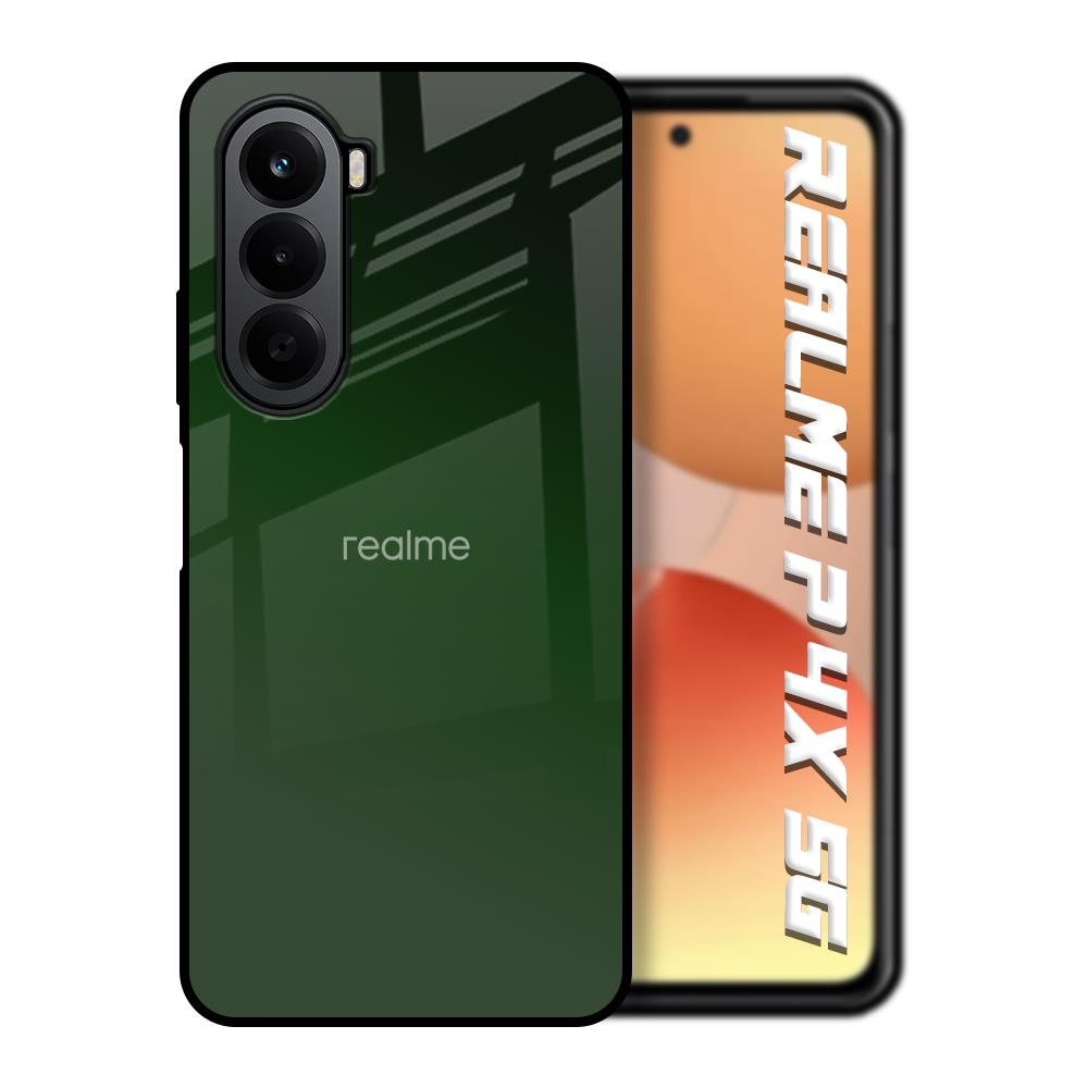 Deep Forest Realme P4x 5G Glass Back Cover Online