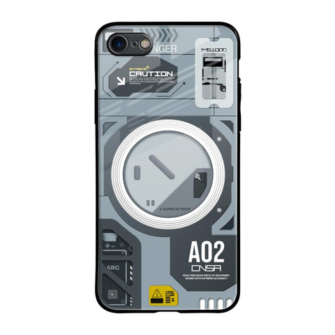 Modern Technology iPhone 8 Glass Back Cover Online