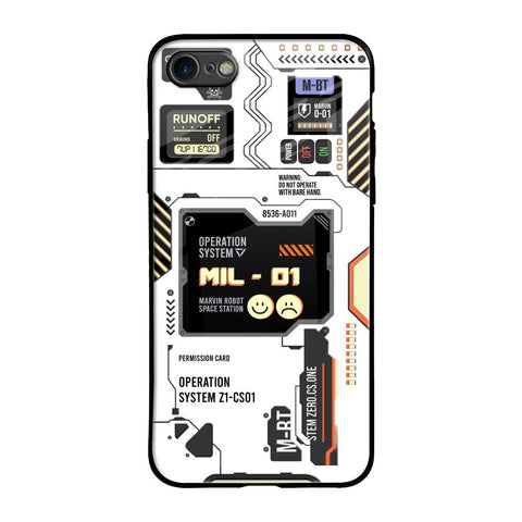 Tech Display iPhone 8 Glass Back Cover Online